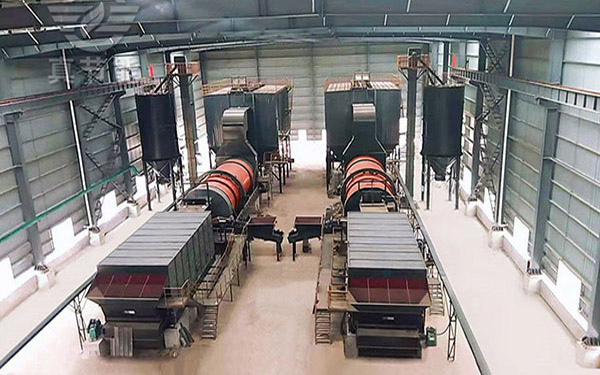 烘干機生產現(xiàn)場