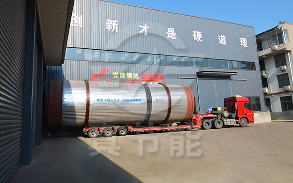 酒精渣烘干設(shè)備發(fā)貨現(xiàn)場